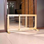 Dog barrier, wood, 65–108 × 50 cm