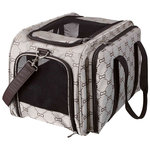Maxima carrier, enlargeable, 33 × 32 × 54 cm, beige/brown