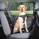 Funda Asiento Coche con Laterales, 0.5 x 1.45 m, Negro