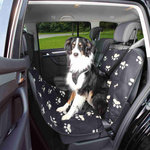 Car seat cover, 1.40 × 1.45 m, black/beige