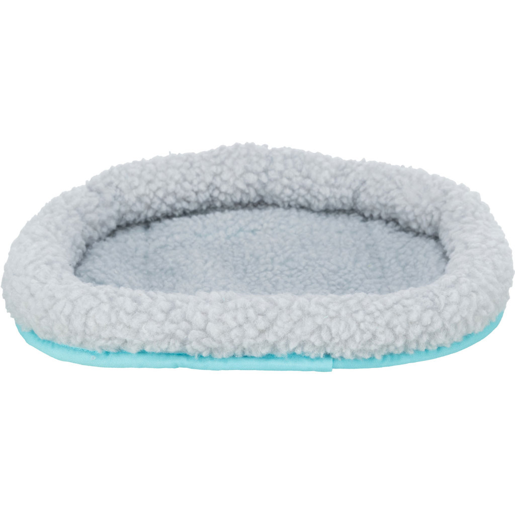 Cuddly bed for hamsters, 16 × 13 cm, grey/green