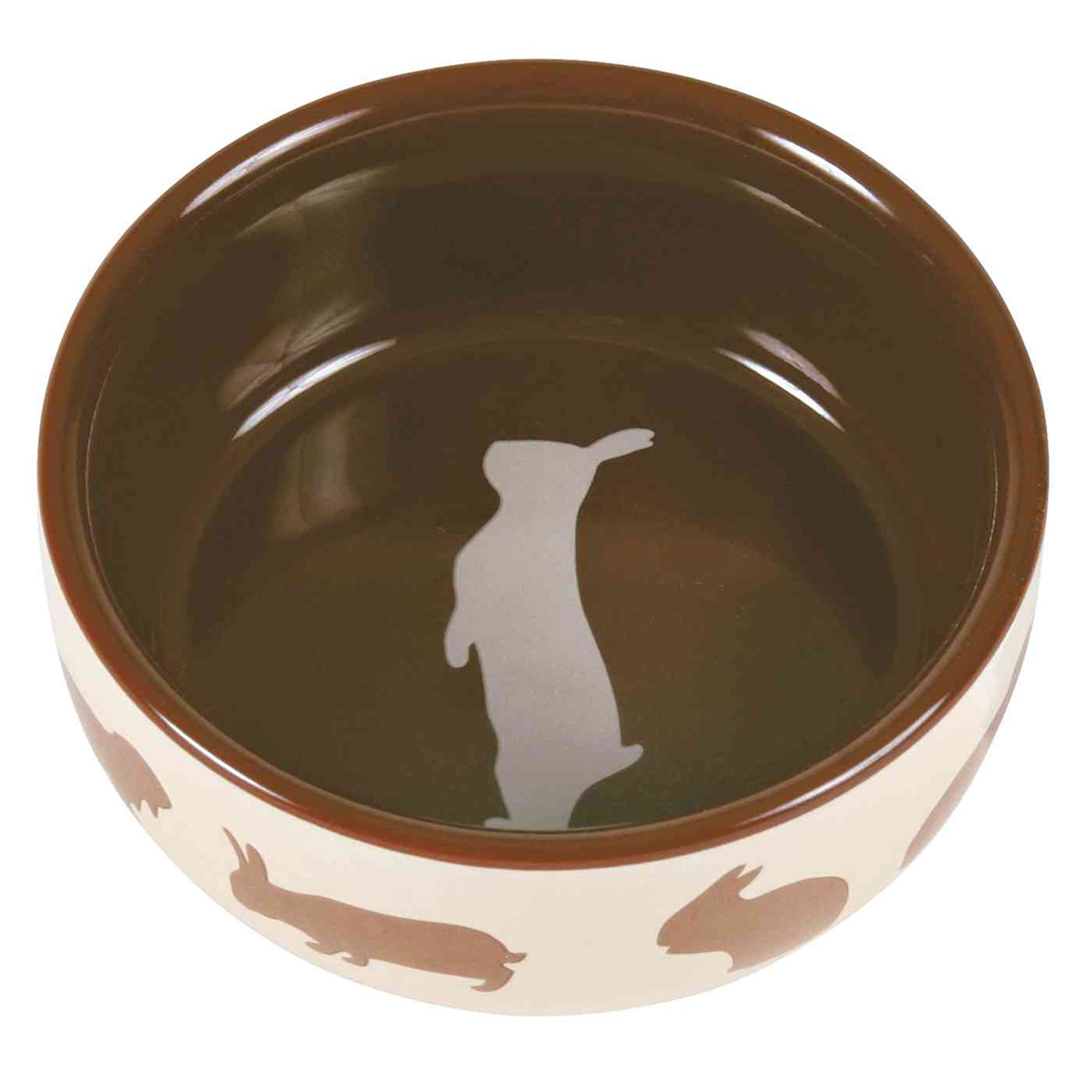 Ceramic bowl with motif hamster 80 ml o 8 cm TRIXIE