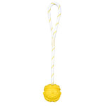 Ball on a rope, natural rubber, floatable, ø 4.5 × 35 cm