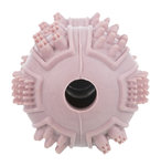 Junior dumbbell, natural rubber, 9 cm