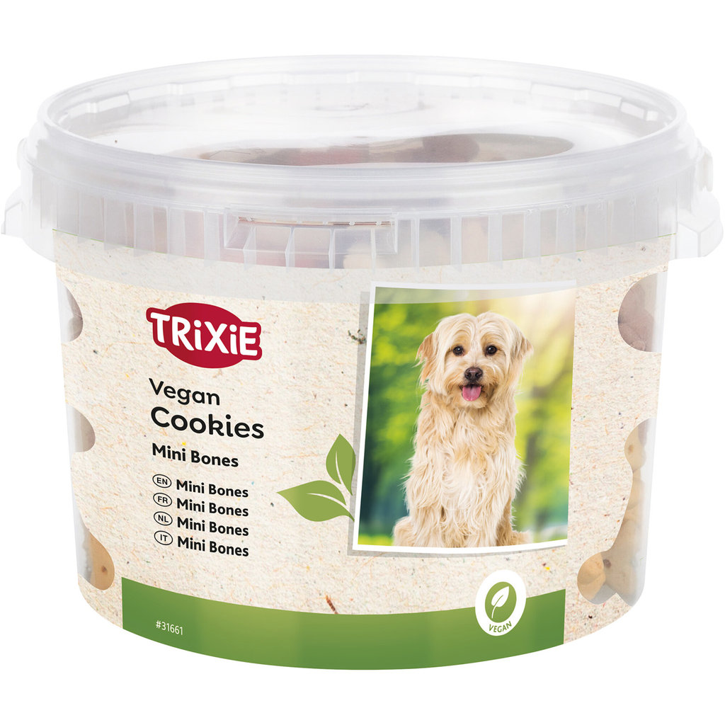 Cubo Snacks de Galleta, Mini Huesos, 1.300 g