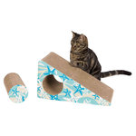 Rampa rascadora, 2 piezas, 44 x 23 x 21cm