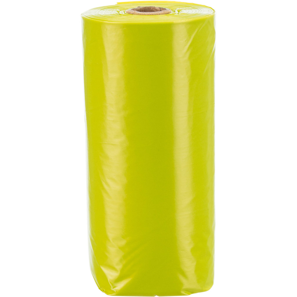 4 Rollos de 20 Bolsas con Aroma Limón, M, Amarillo