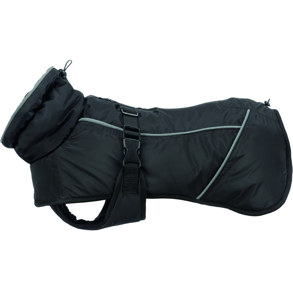 Abrigo de invierno Brizon, L, 62 cm, Negro