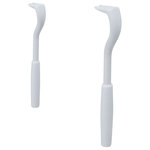 Quitagarrapas, 2 piezas, 6-4,5 cm,  Turquesa