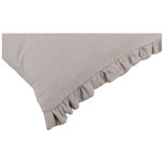 Cojín Amelie, cuadrado, 100 × 70 cm, Gris claro