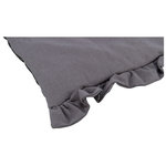 Colchoneta Amelie, 110 × 75 cm, Gris oscuro