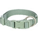 Premium collar, S: 25–40 cm/15 mm, sage