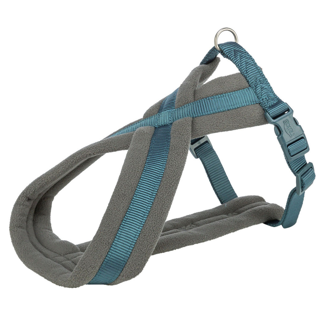 Arnés Confort Premium, M, 45–80 cm/25 mm, Azul petróleo