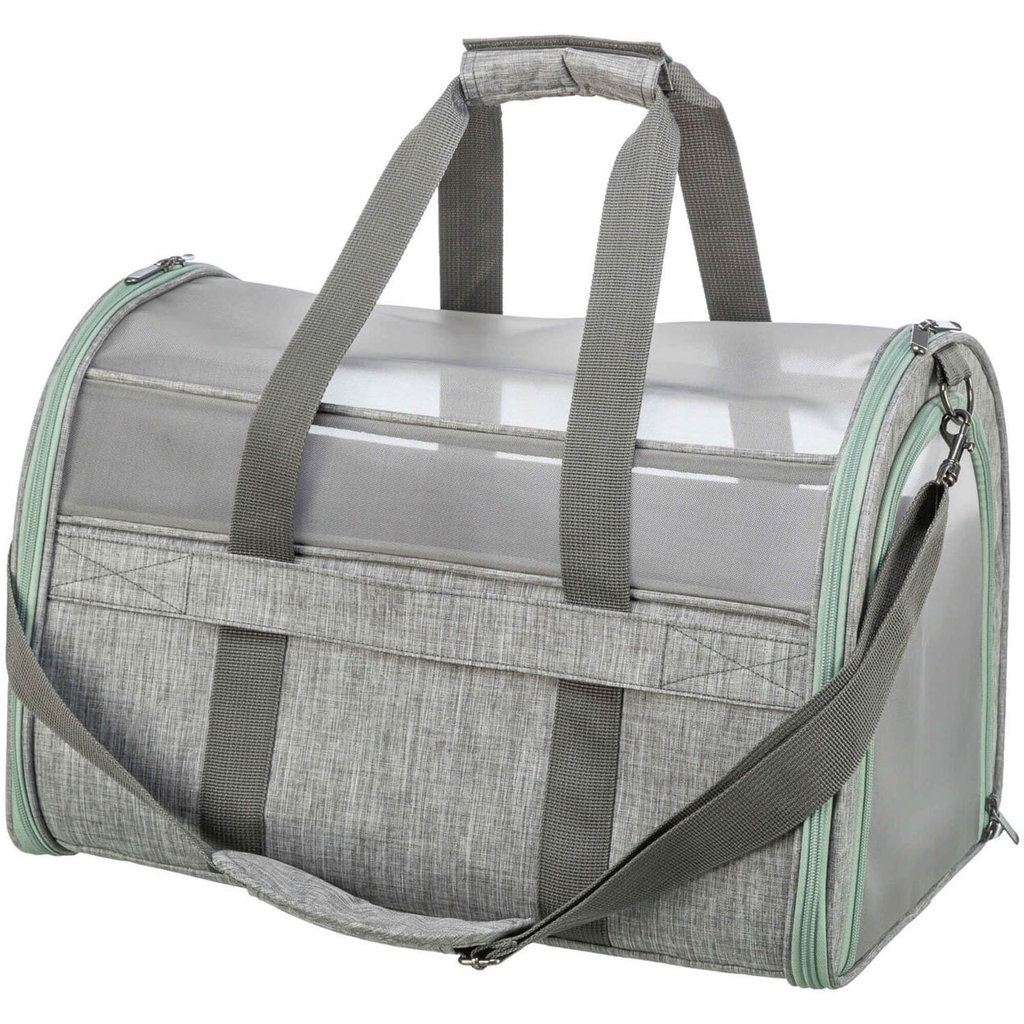 Bolsa Dillon, 33 × 32 × 54 cm, Gris/Menta