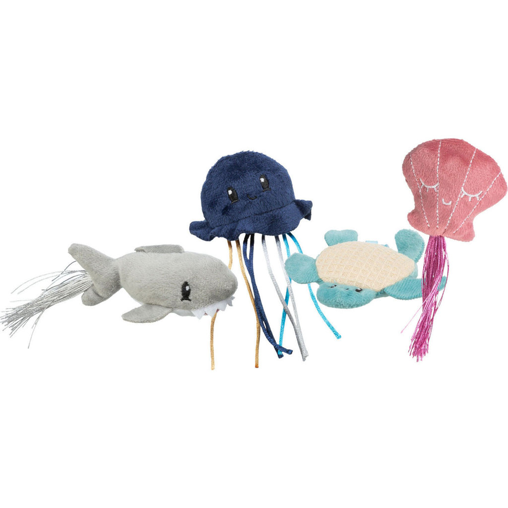 Animales marinos, peluche, 5–8 cm, surtido