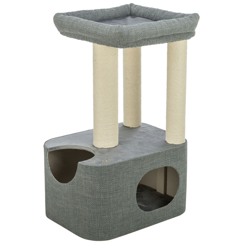 Poste Rascador Viviana, 86 cm, Azul/Gris