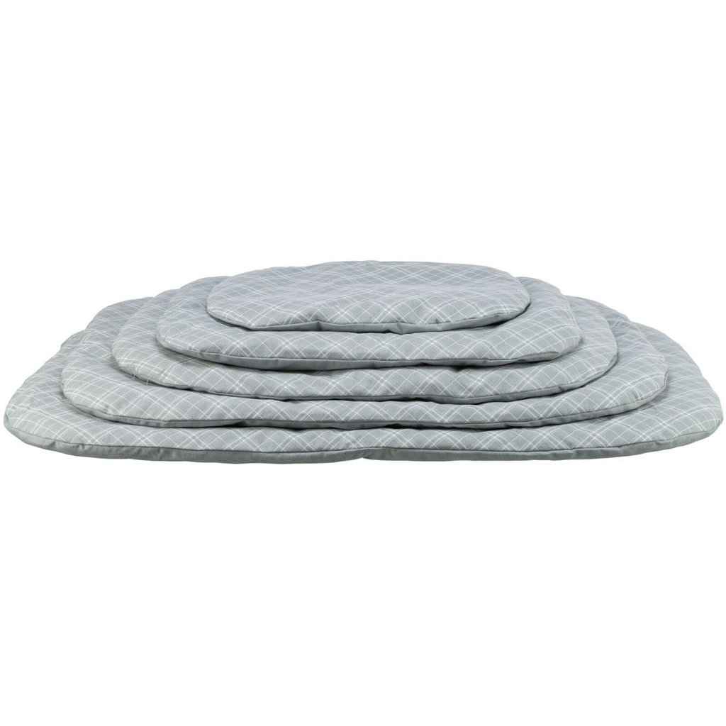 Cojín Jessie, 95 × 70 cm, Gris/Blanco