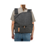 BE NORDIC Mochila Bjorn, 35 × 40 × 20 cm, negro