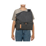 BE NORDIC Mochila Bjorn, 35 × 40 × 20 cm, negro