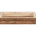 Bandeja de alimentación, madera, 450 ml/27 × 5 × 13 cm