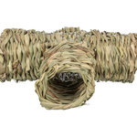 Túnel de Hierba para hamster, hierba, 25 × 9 × 18 cm