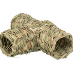 Túnel de Hierba para hamster, hierba, 25 × 9 × 18 cm