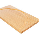 Bañera de Arena con plataforma para roedor, cerámica/madera, ø 24 / 25 x 9 cm