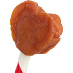 Heart Lollipop, chicken, bulk, 12 cm, 15 g