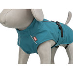 Impermeable Vimy para Perros, XL, azul petróleo