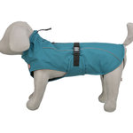 Impermeable Vimy para Perros, XL, azul petróleo