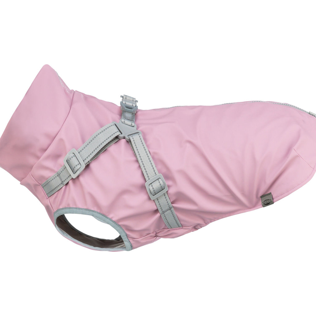 Capa con arnés Pontis Rain, M, rosa
