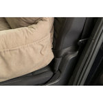 Car Seat, double, 80 × 60 × 35 cm, taupe