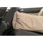 Car Seat, double, 80 × 60 × 35 cm, taupe