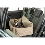 Car Seat, double, 80 × 60 × 35 cm, taupe