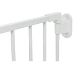 Barrera para Perros con Puerta, 5 Partes, 62,5–300 × 76,5 cm