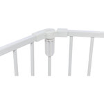 Barrera para Perros con Puerta, 5 Partes, 62,5–300 × 76,5 cm