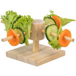 Carrusel de alimentos, 22 × 8 × 22 cm