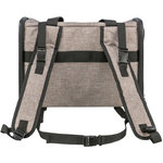 Mochila Shiva, 41 × 30 × 21 cm, marrón\/beige