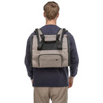 Mochila Shiva, 41 × 30 × 21 cm, marrón\/beige