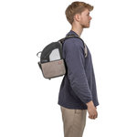 Mochila Shiva, 41 × 30 × 21 cm, marrón\/beige