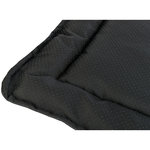BE NORDIC Colchoneta Föhr, 100 × 70 cm, negro\/arena