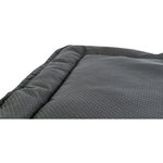 BE NORDIC Colchoneta Föhr, 100 × 70 cm, negro\/arena