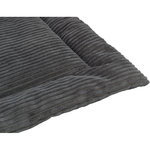 Colchoneta Jonna, 70 × 50 cm, gris oscuro