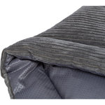 Colchoneta Jonna, 70 × 50 cm, gris oscuro