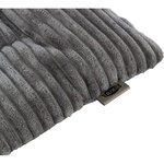 Colchoneta Jonna, 70 × 50 cm, gris oscuro
