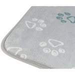 Colchoneta Jimmy Soft, 110 × 70 cm, gris claro