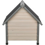 Caseta Perros Cottage, L, 96 × 105 × 112 cm, gris