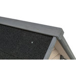 Caseta Perros Cottage, L, 96 × 105 × 112 cm, gris