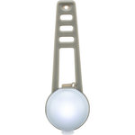 Flasher USB para perros, ø 4 × 11.5 cm, grafito