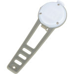 Flasher USB para perros, ø 4 × 11.5 cm, grafito